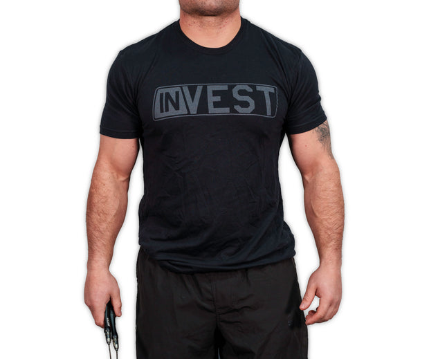 Invest T-Shirt - Black